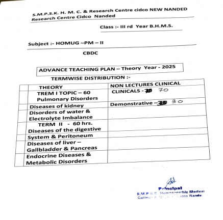 ADVANCE TEACHING PLAN 2025-26